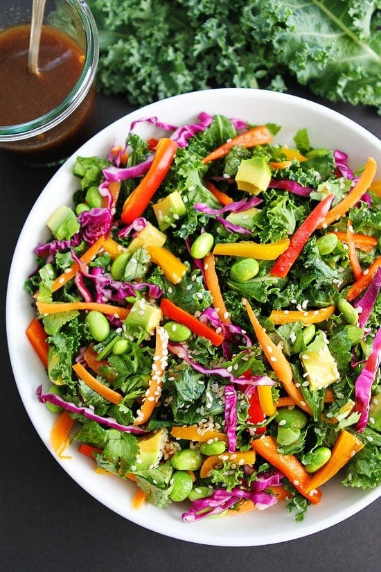 Customize Your Asian Kale Salad: Dressing, Spices, and Vegan Twists